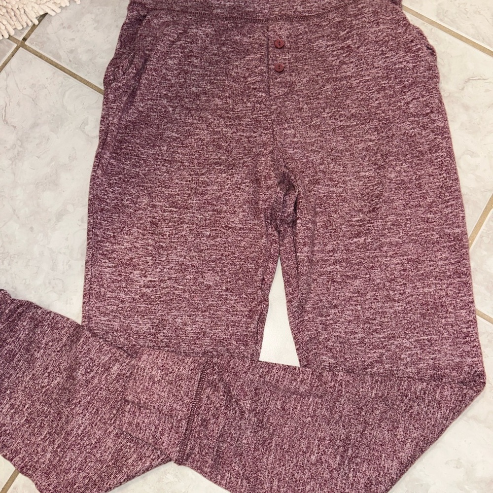 32 Degrees Maroon Sleepwear